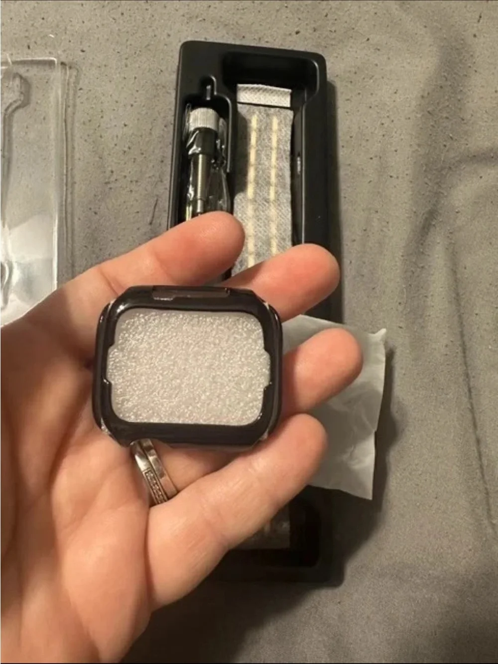 Black Wearable Wristband Clip Kit